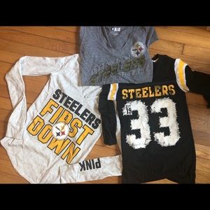 Pittsburgh Steelers LOT (three shirts)